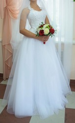 Продам изумительно красивое свадебное платье (Рязань)