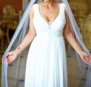 Красивое свадебное платье из салона Вивальди