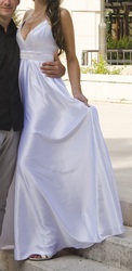 Искрящееся платье To Be Bride в греческом стиле