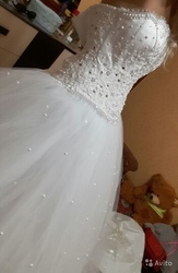 Новое свадебное платье р-р 40-42-44 