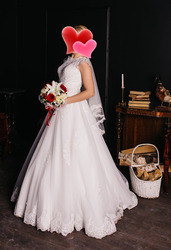 Продам свадебное платье со скидкой более 50% за 15 000